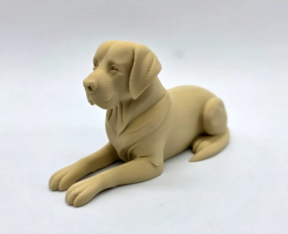 Resting Labrador Retriever - Free 3D Print Model - MakerWorld