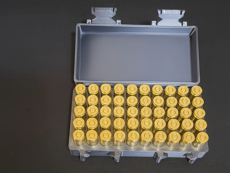 Ammo Box 9mm 50 rounds (print-in-place)