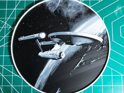 Star Trek Enterprise TOS Coaster