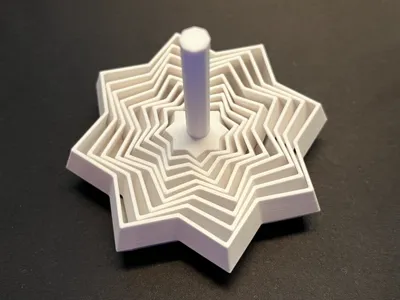 Fidget Star with handle