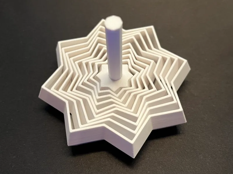 Fidget Star with handle