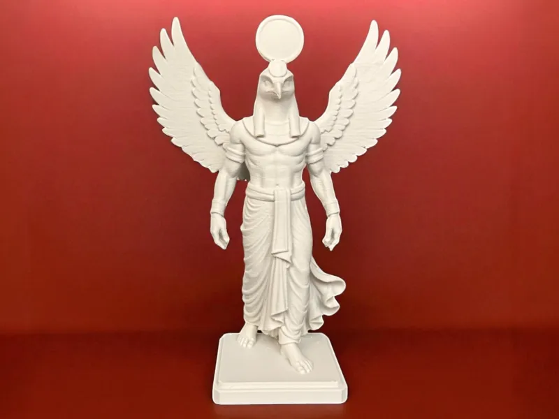Winged Ra Statue – Egyptian Sun God Mythological