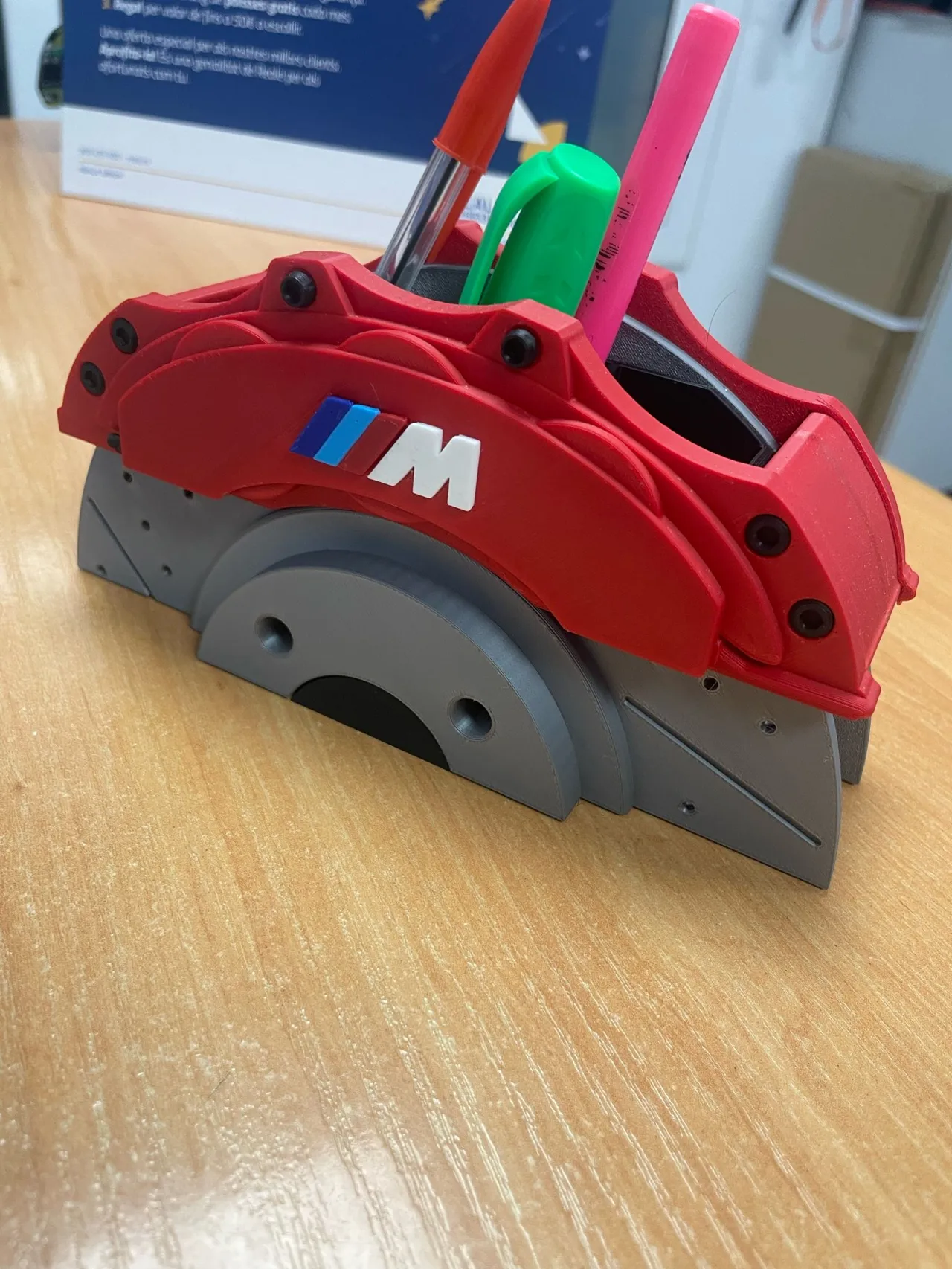 Brake Caliper Pencil Holder - Replaceable Marks view 3