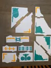 Resized Triangle - Terrain Features Imprinted