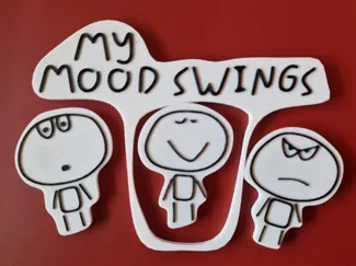 Mood Swings Magnet Set - 4 Piece (Support-Free)