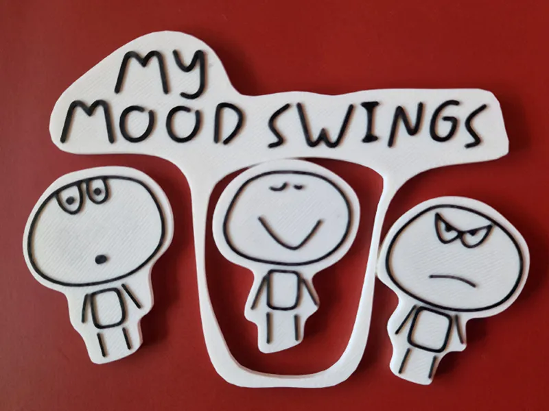 Mood Swings Magnet Set - 4 Piece (Support-Free)