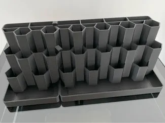 Modular Hex Desk Organiser / Pen or Tool Holder