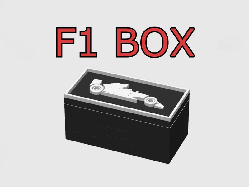F1 box with lid
