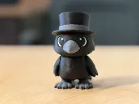 Mr Raven Nevermore in 3 Colors