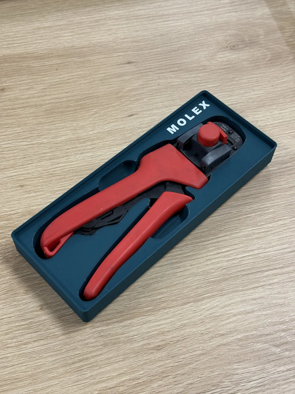 Molex Crimp Tool Gridfinity view 3