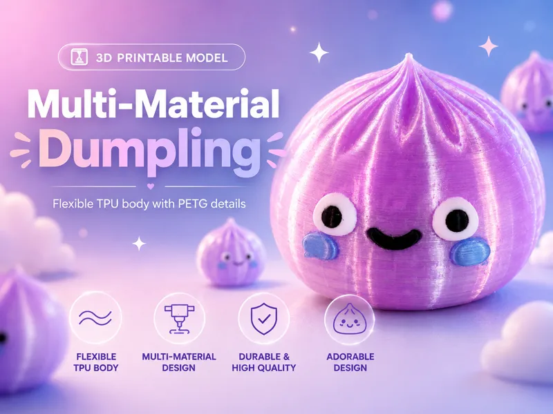 Dumpling Prime - Multicolor TPU Squishy