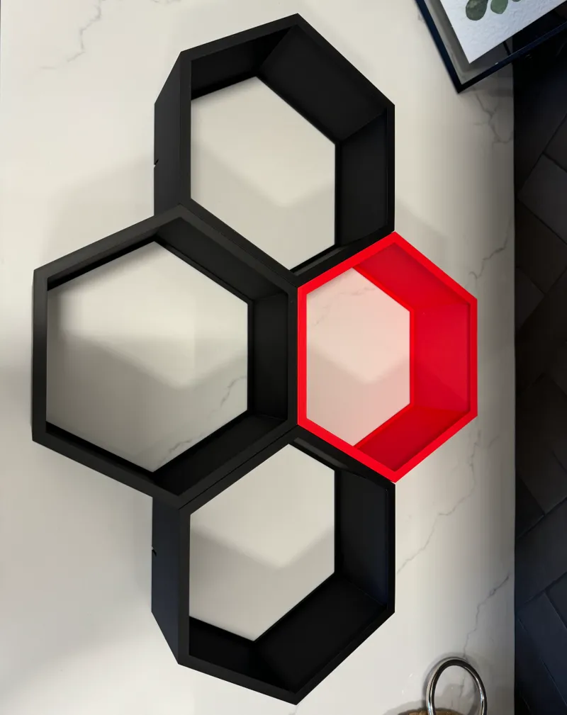 Hexfinity Wall / Shelf Art System
