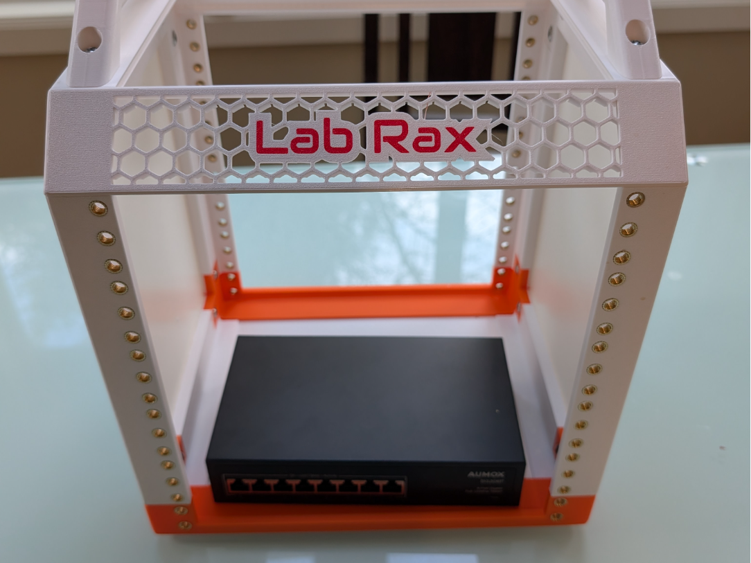 Lab Rax 10" Server Rack Right Angle Edge for 1/2U