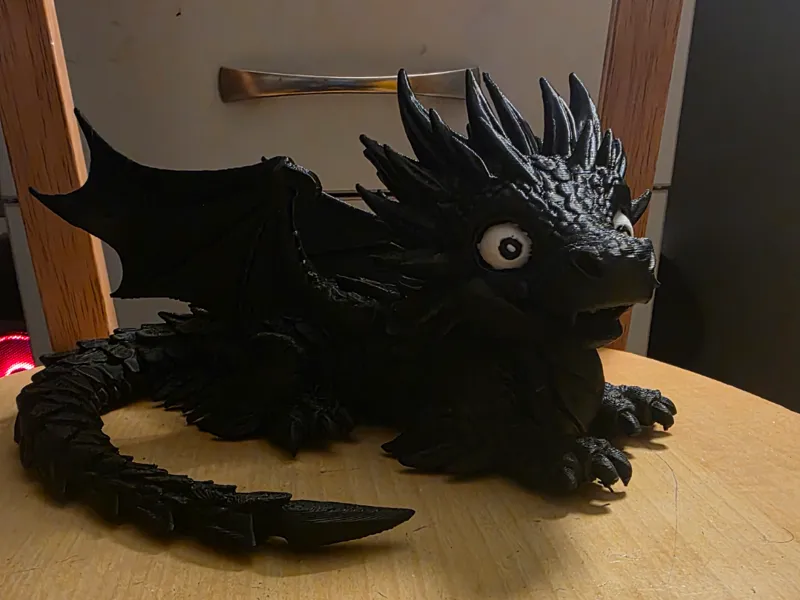 dragon made by AI