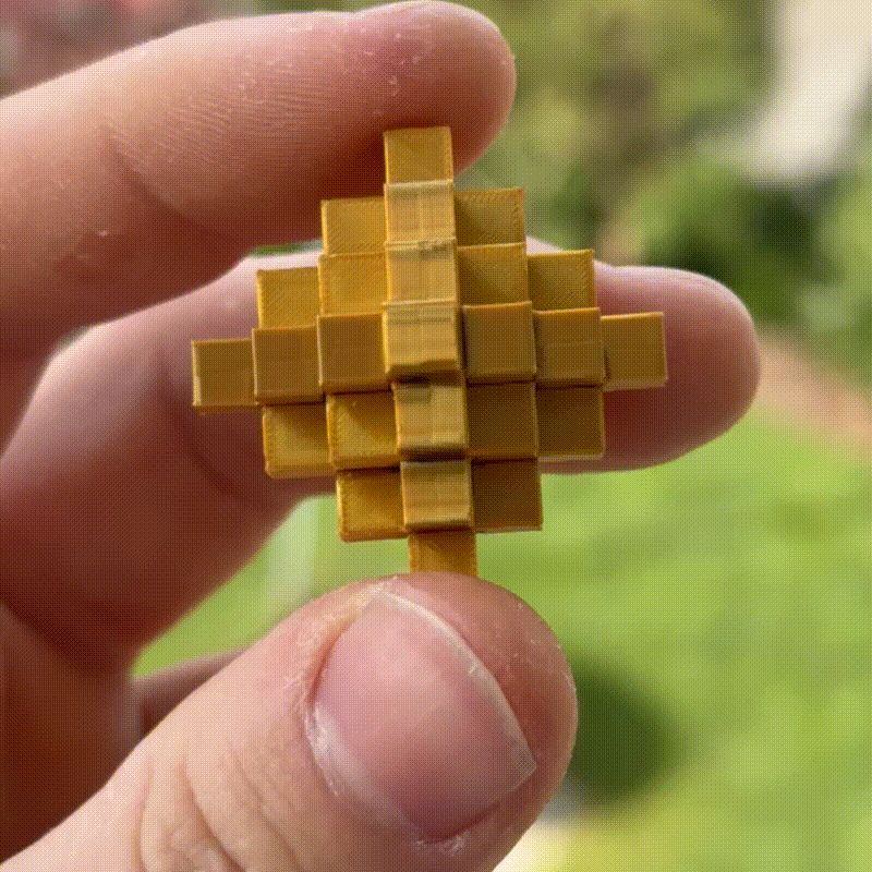 Mini 3D Puzzle - Crystal Cubic (19pcs)