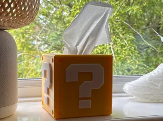 Mario Tissue/Kleenex Box