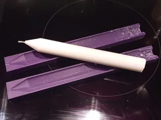 Candle casting mold 