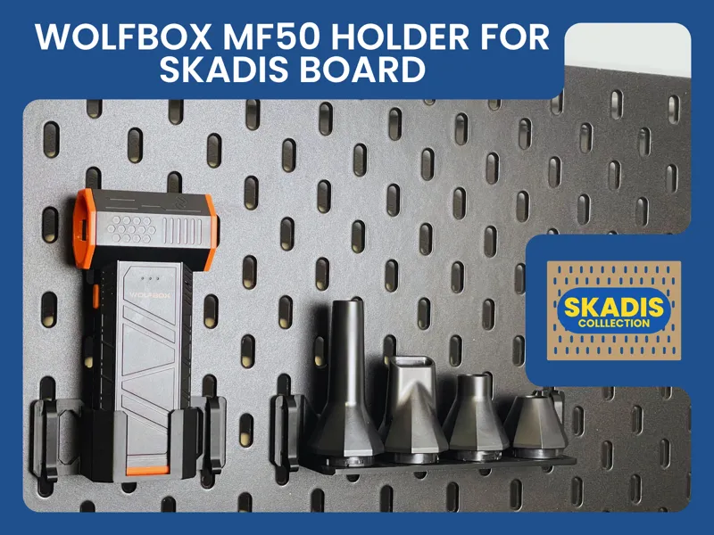 Wolfbox MF50 Mount for IKEA Skadis