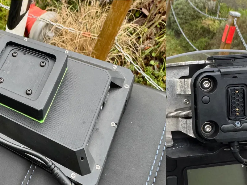 Carpuride W702 adapter for Garmin Zumo mounts