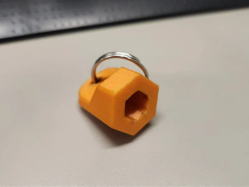 11mm screw head keychain for Pyxis Scanner 
