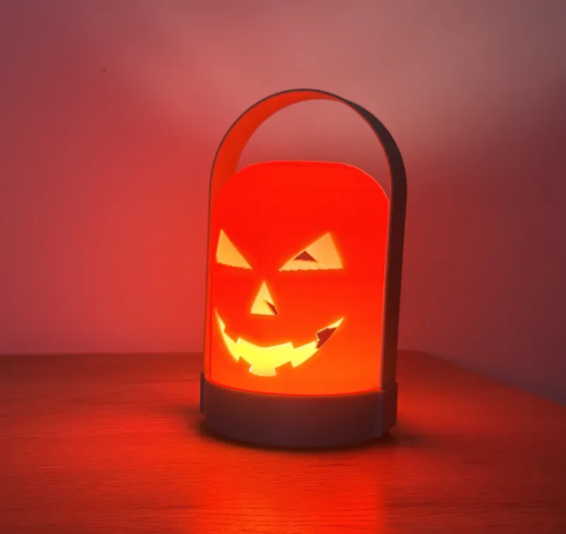 Halloween Pumpkin Face Lantern