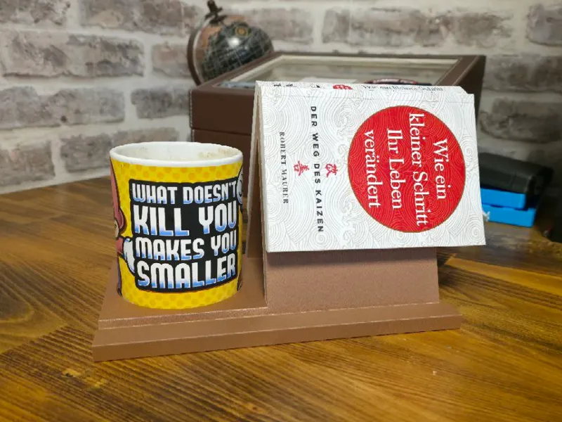 Multifunction Book Stand, Cup Holder,Storage Tray