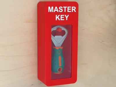 Master Key funny box gift with movable pin