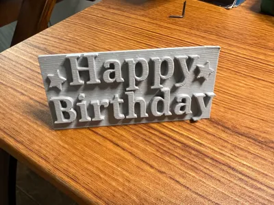 Happy Birthday Display