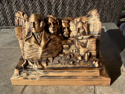 Mount Rushmore Monument Sculpture