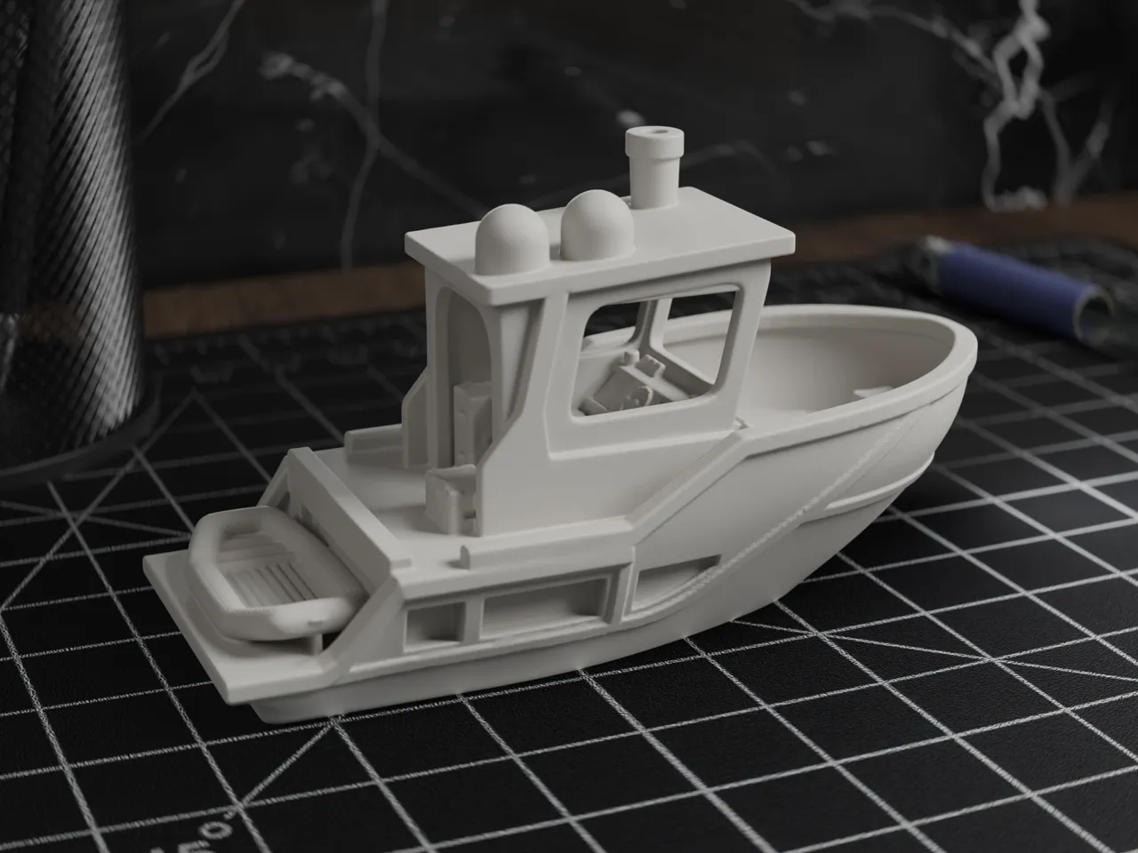 Yacht Benchy (It Floats!) view 3