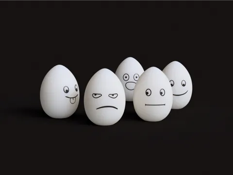 Egg faces army - 5 models