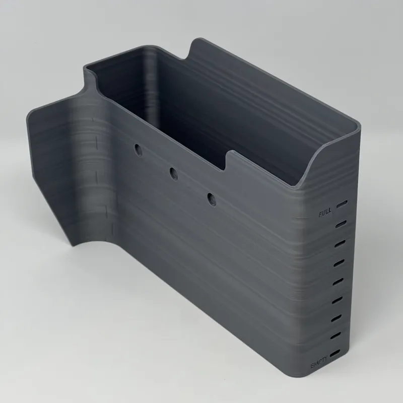 Low Side Clearance Bambu X1C P1S Purge Chute Bin