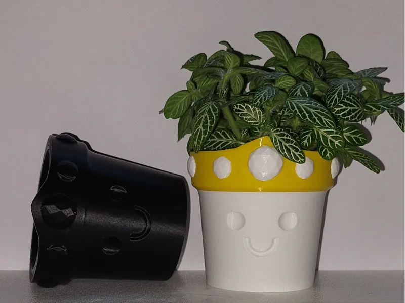 Crown pot