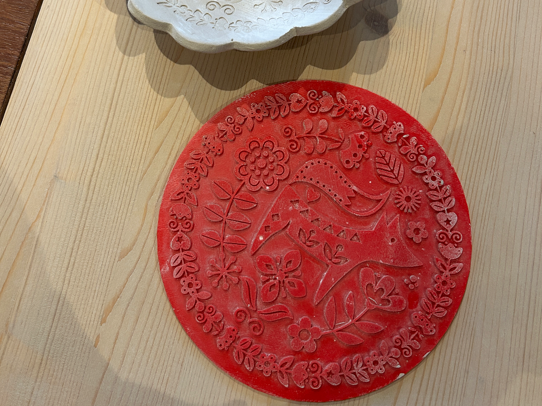 Stamp nordic folk 