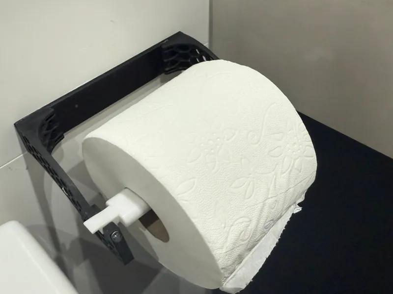 Porta papel higiénico rapido