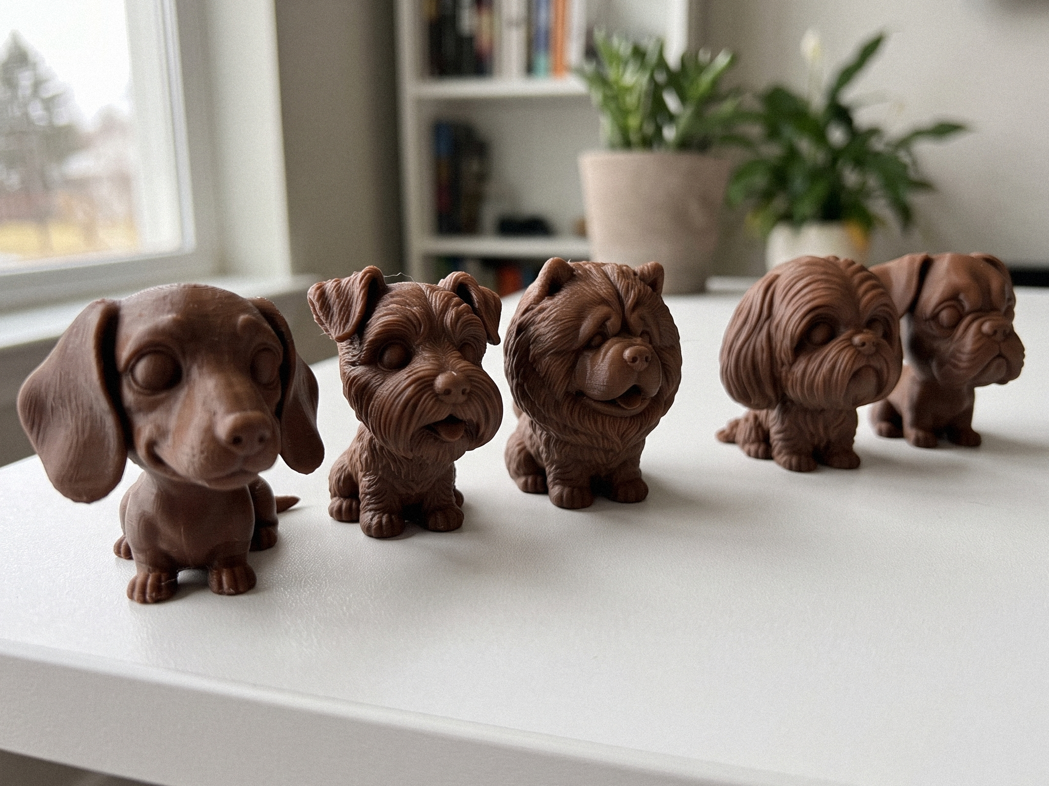 Bobble Head Dog Collection – Cute Dog Figures - 1