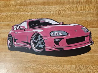 Supra mk4 filament painting