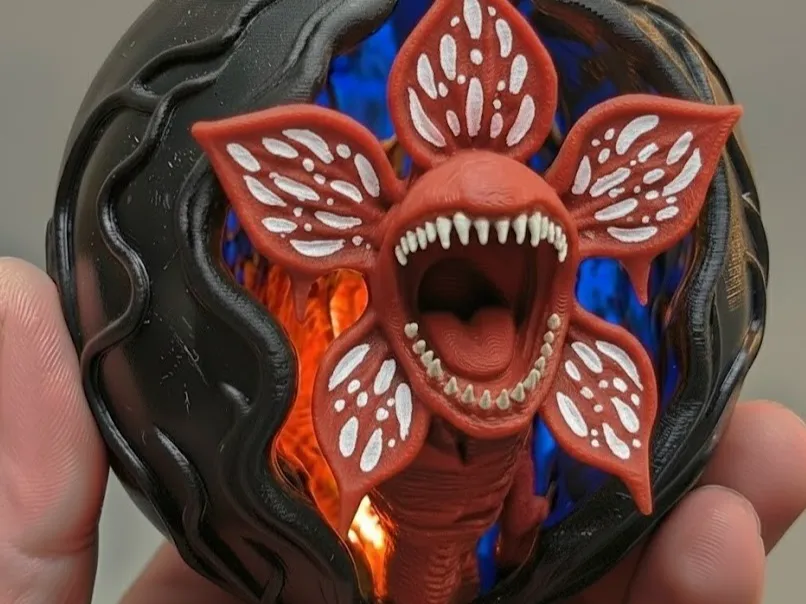 Special Design Christmas Demogorgon Ornament Figurine Decorative Collectible Gift