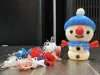 Multicolored Snowman (Only 5g waste)
