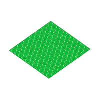 Pochoir hexagones pour jeux de plateau — photo 3