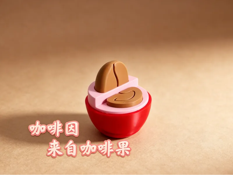 [教具]咖啡果结构半剖模型