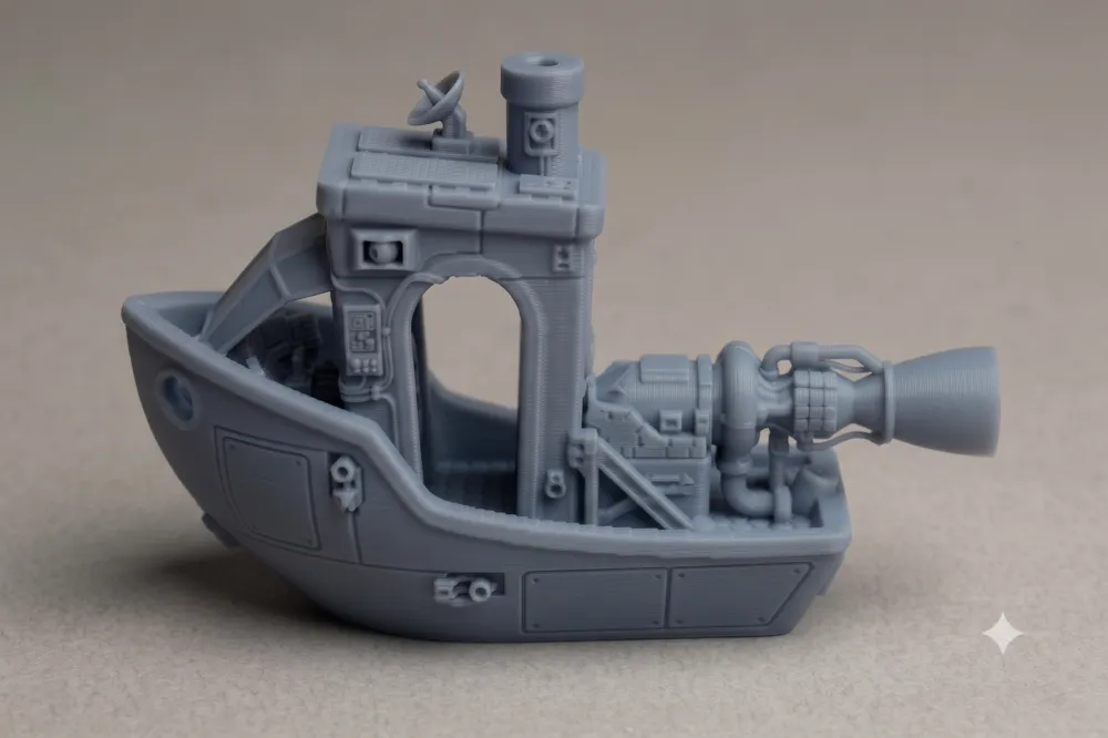 Rocket Benchy - Free 3D Print Model - MakerWorld