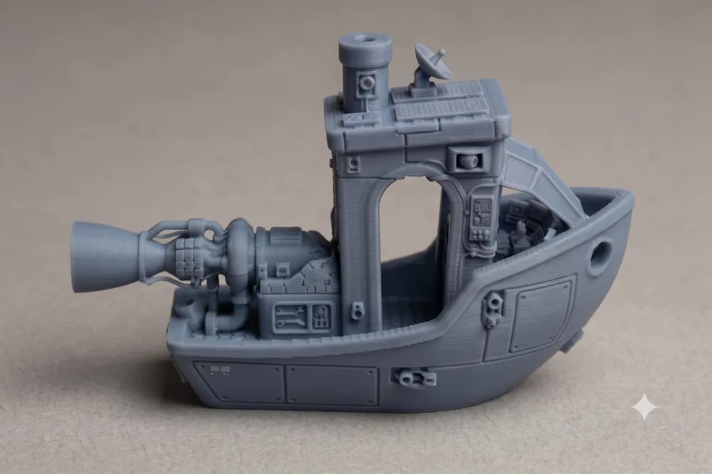 Rocket Benchy - Free 3D Print Model - MakerWorld