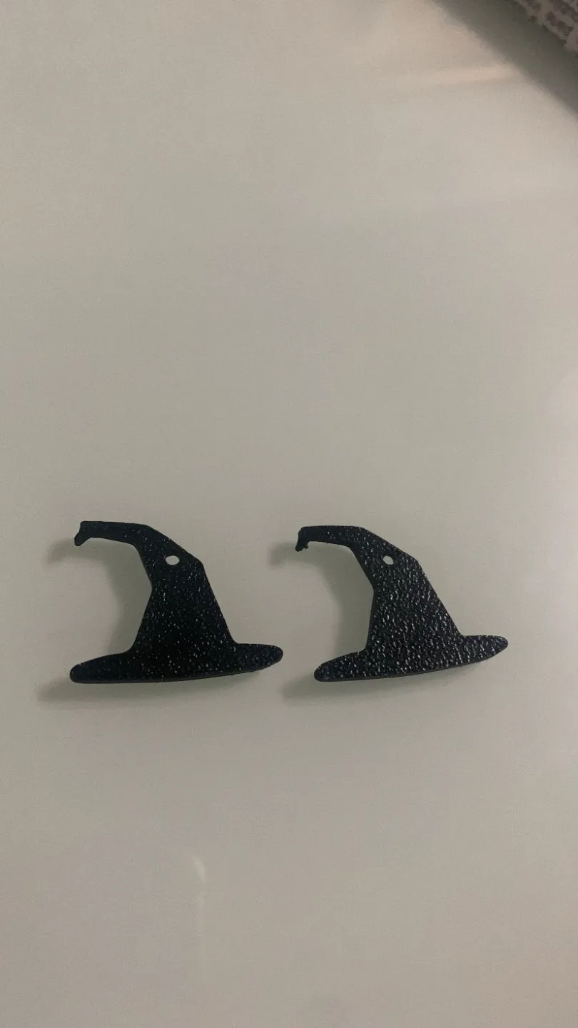 HALLOWEEN WITCH HAT EARRING view 2