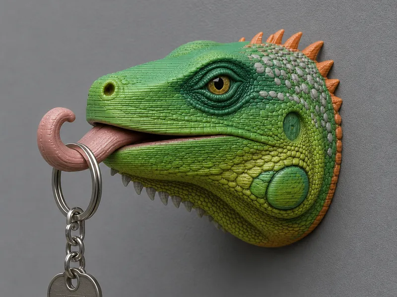 Iguana Wall Key Holder