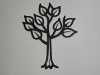Arbre de vie minimaliste pour déco murale — photo 2