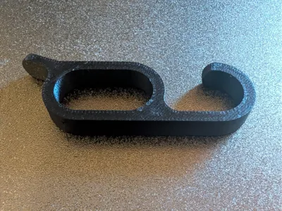 Oval Clothes Rod Hook