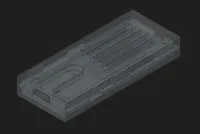 LED holes on top part