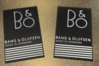 Bang & Olufsen speaker plates 