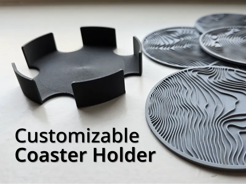 Customizable Coaster Holder